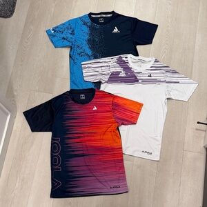 Mens Joola Pickleball Graphic T-Shirts - Blue, White, Red - Lot of 3